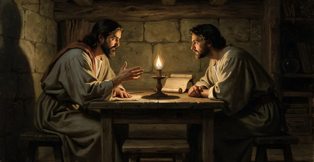 Acts 1:20-23 — Acts, oil painting · TruthPrints