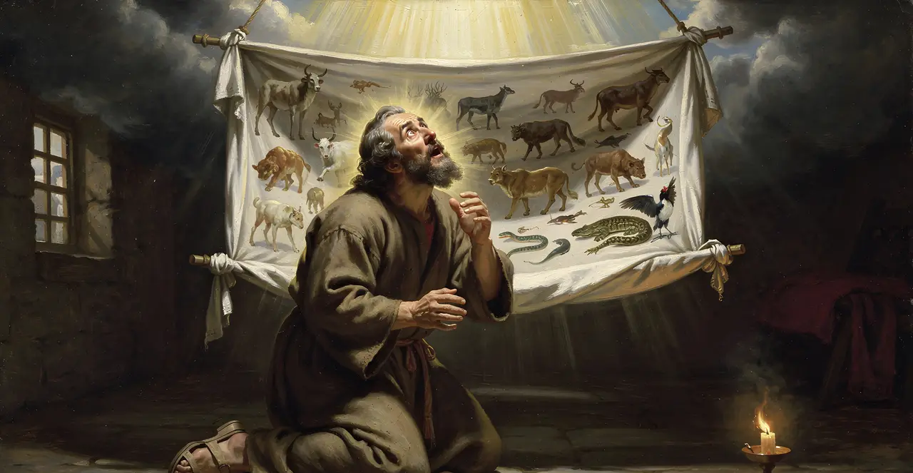 Acts 10:11-16 — Acts, oil painting · TruthPrints