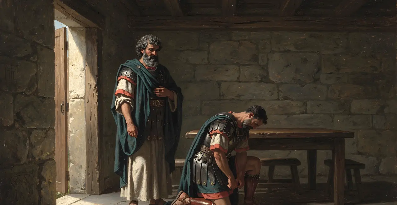 Acts 10:22-25 — Acts, oil painting · TruthPrints