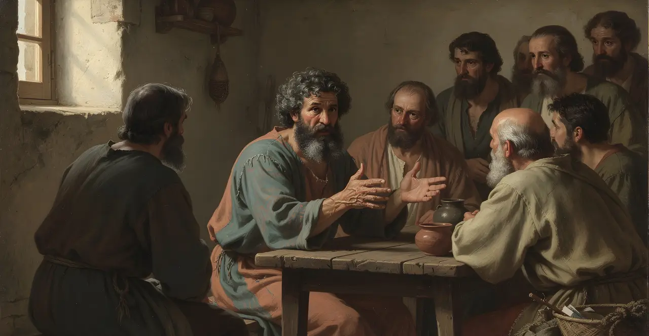 Acts 10:38-41 — Acts, oil painting · TruthPrints
