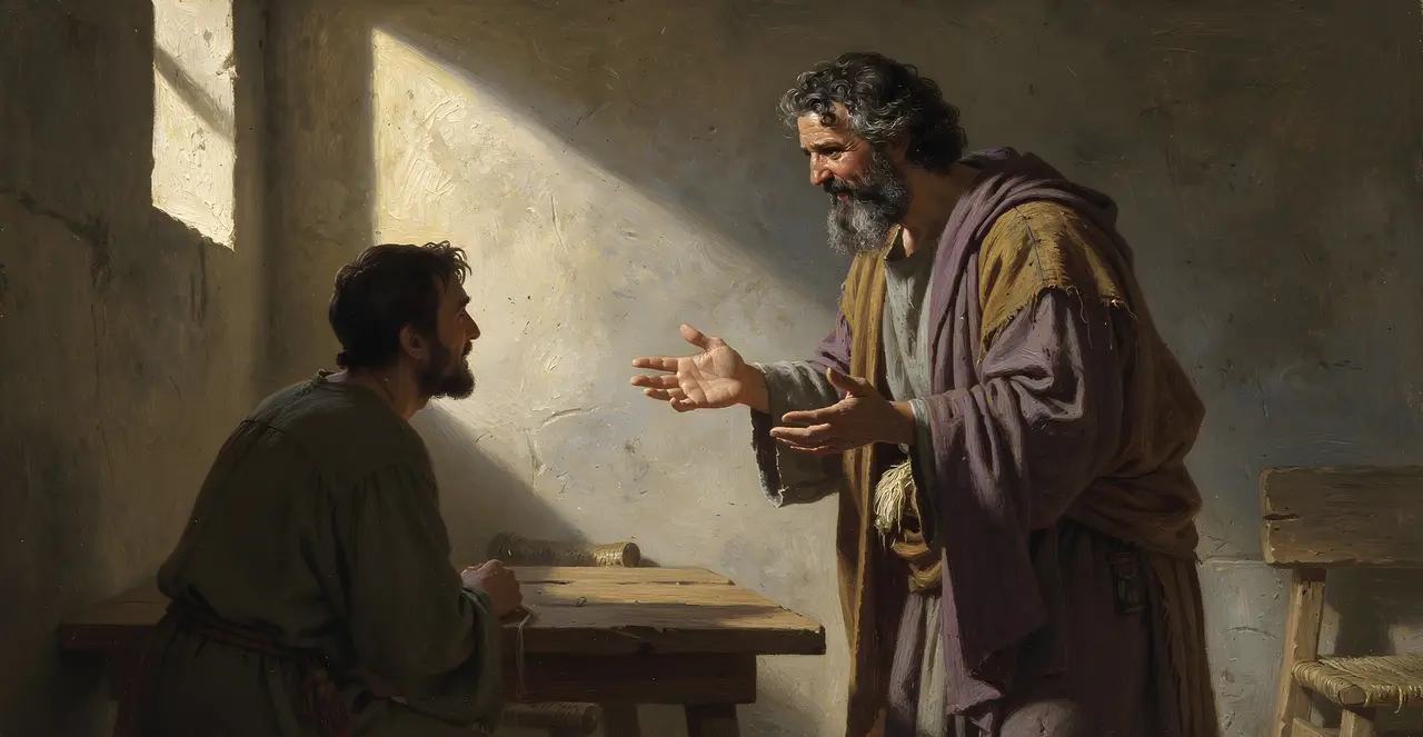 Apostelgeschichte 11,12-16 — Apostelgeschichte, Ölgemälde · TruthPrints
