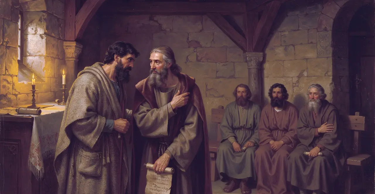 Acts 11:26-30 — Acts, oil painting · TruthPrints