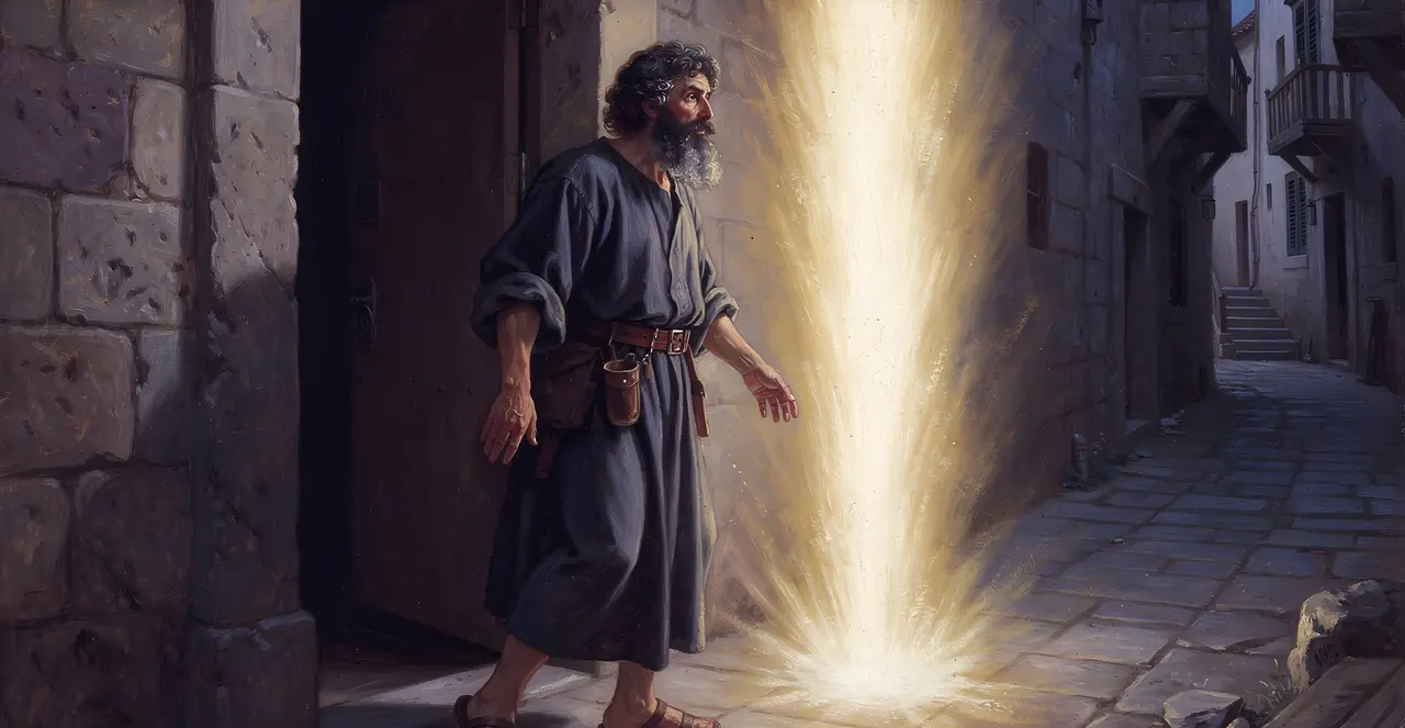 Apostelgeschichte 12,9-11 — Apostelgeschichte, Ölgemälde · TruthPrints