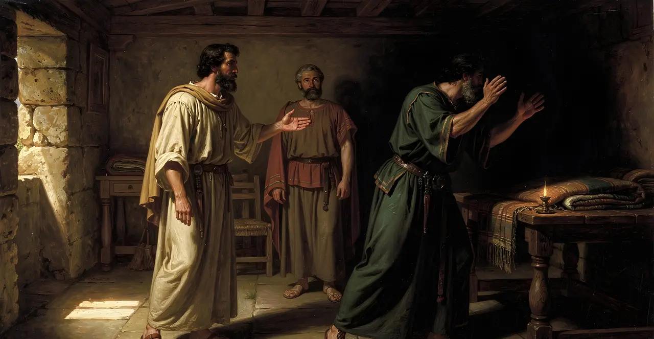 Acts 13:10-12 — Acts, oil painting · TruthPrints