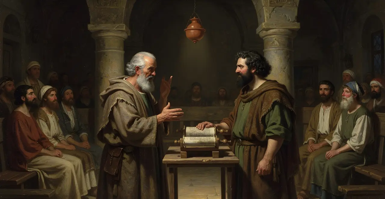 Acts 13:35-40 — Acts, oil painting · TruthPrints