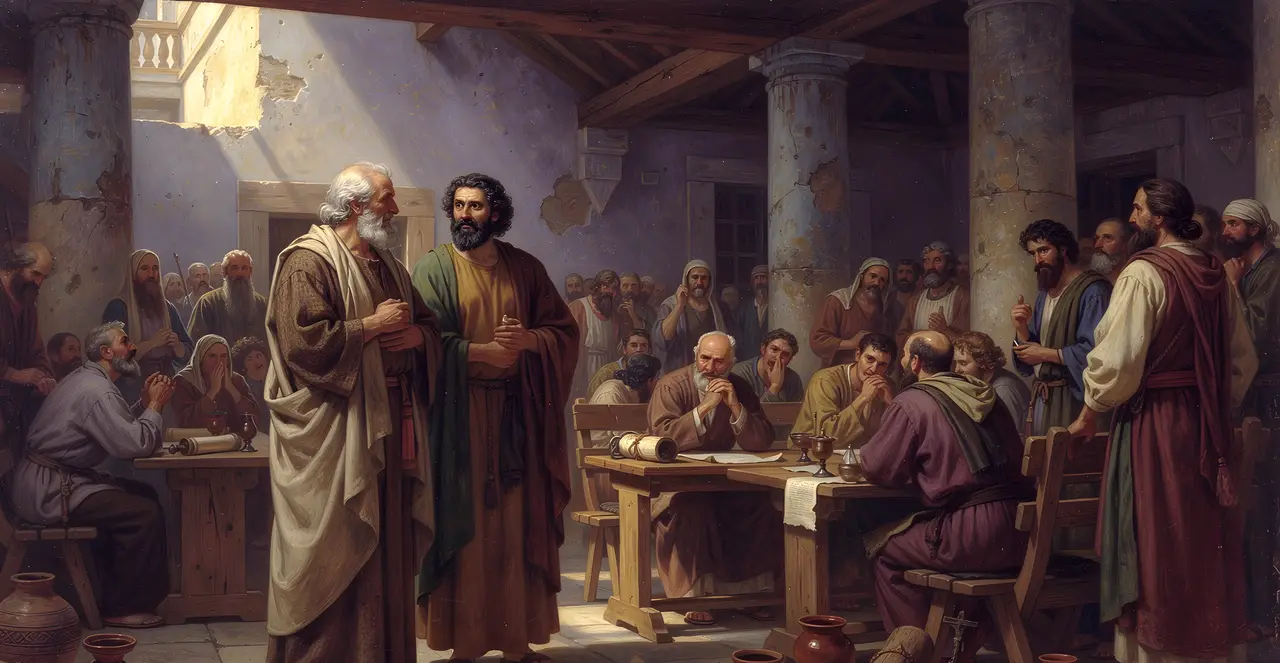 Acts 13:41-44 — Acts, oil painting · TruthPrints