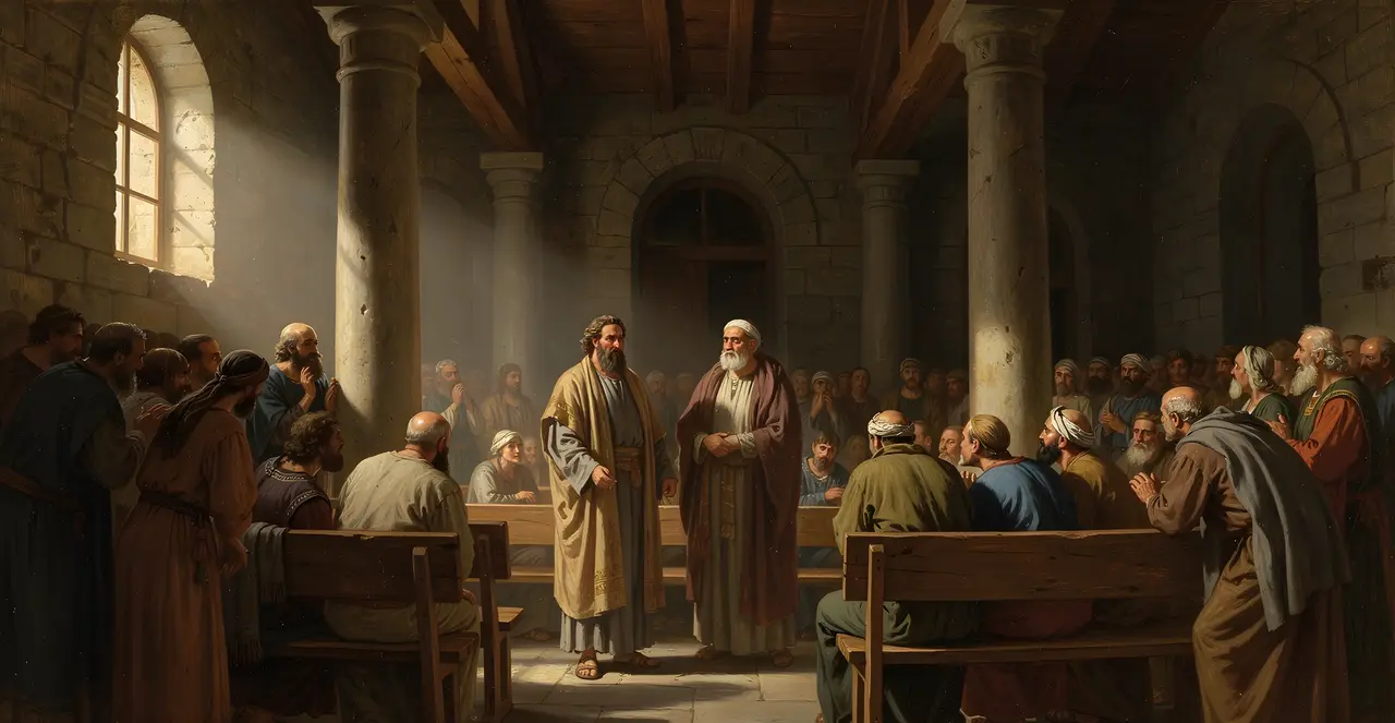 Acts 14:1-5 — Acts, oil painting · TruthPrints