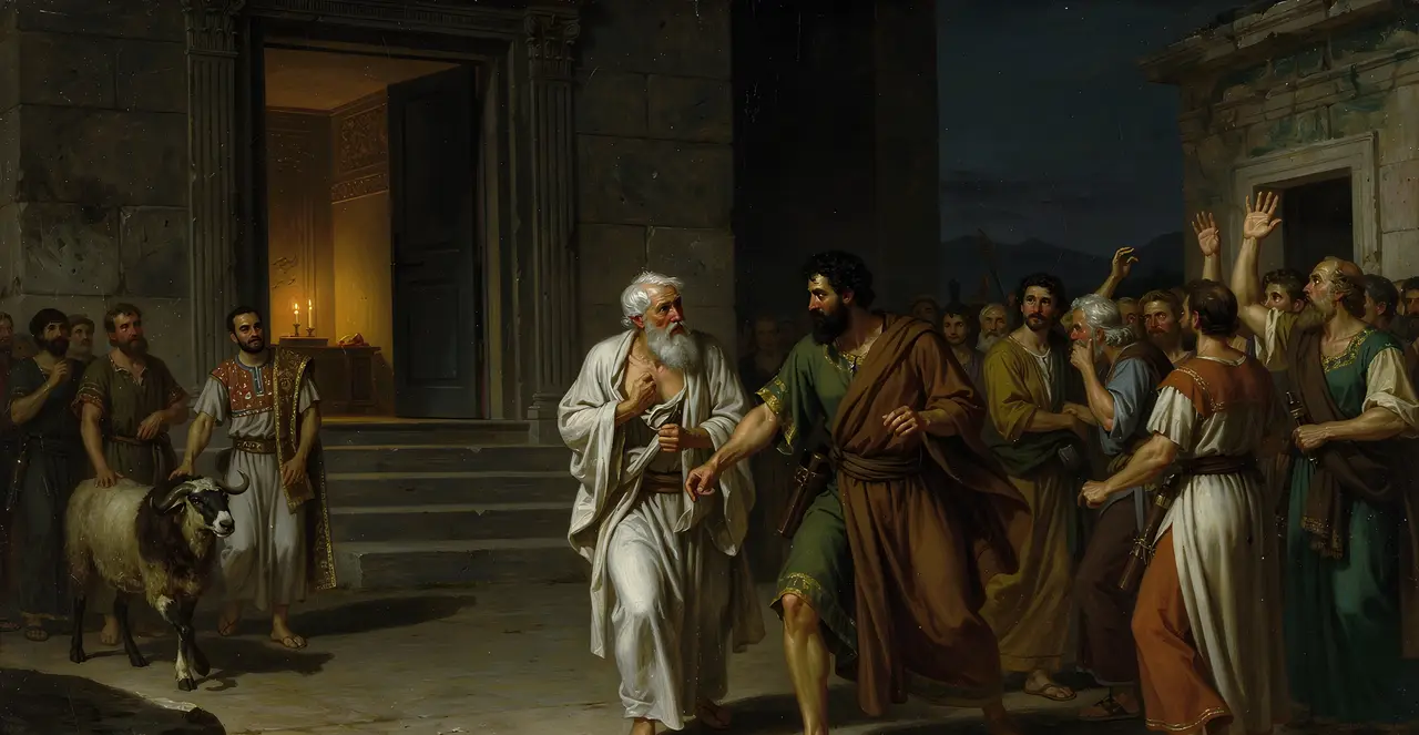 Acts 14:11-14 — Acts, oil painting · TruthPrints