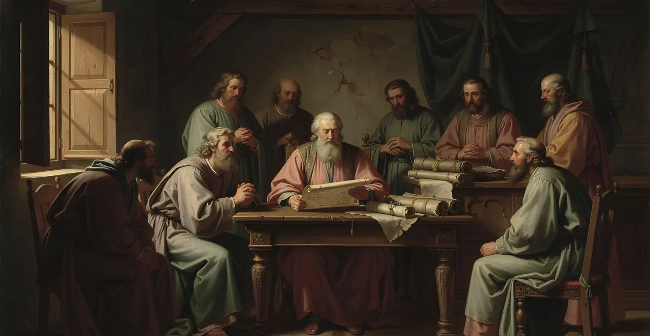 Acts 15:16-20 — Acts, oil painting · TruthPrints