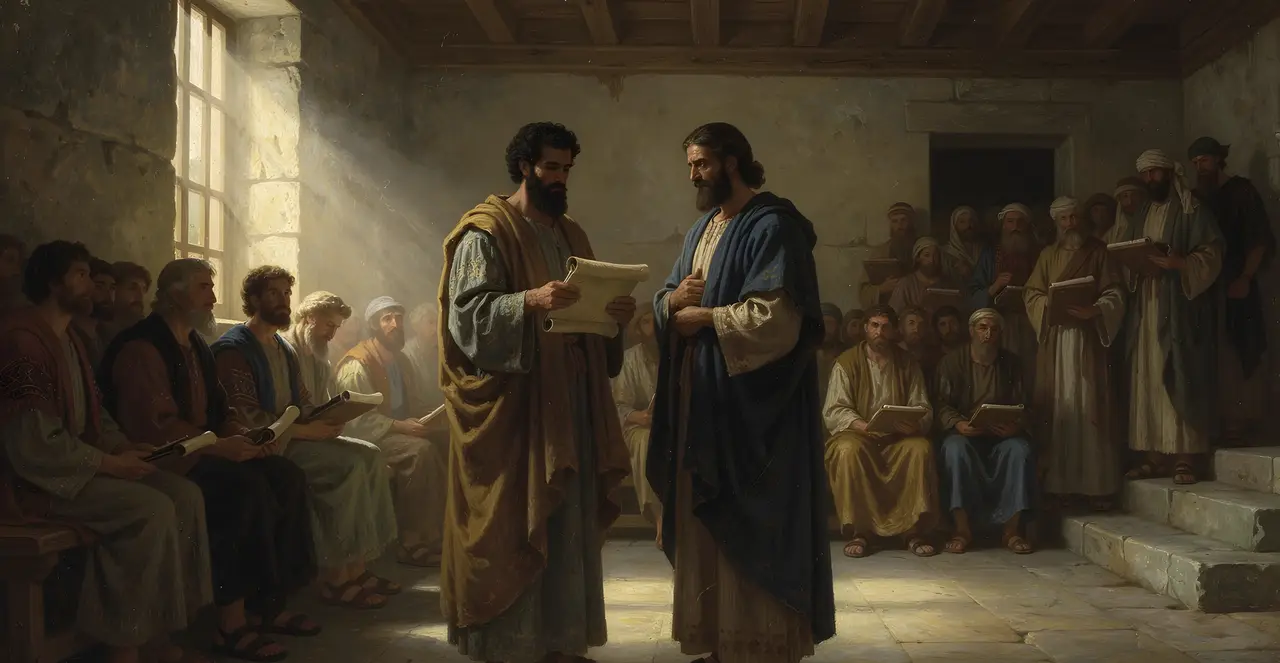Acts 15:28-32 — Acts, oil painting · TruthPrints