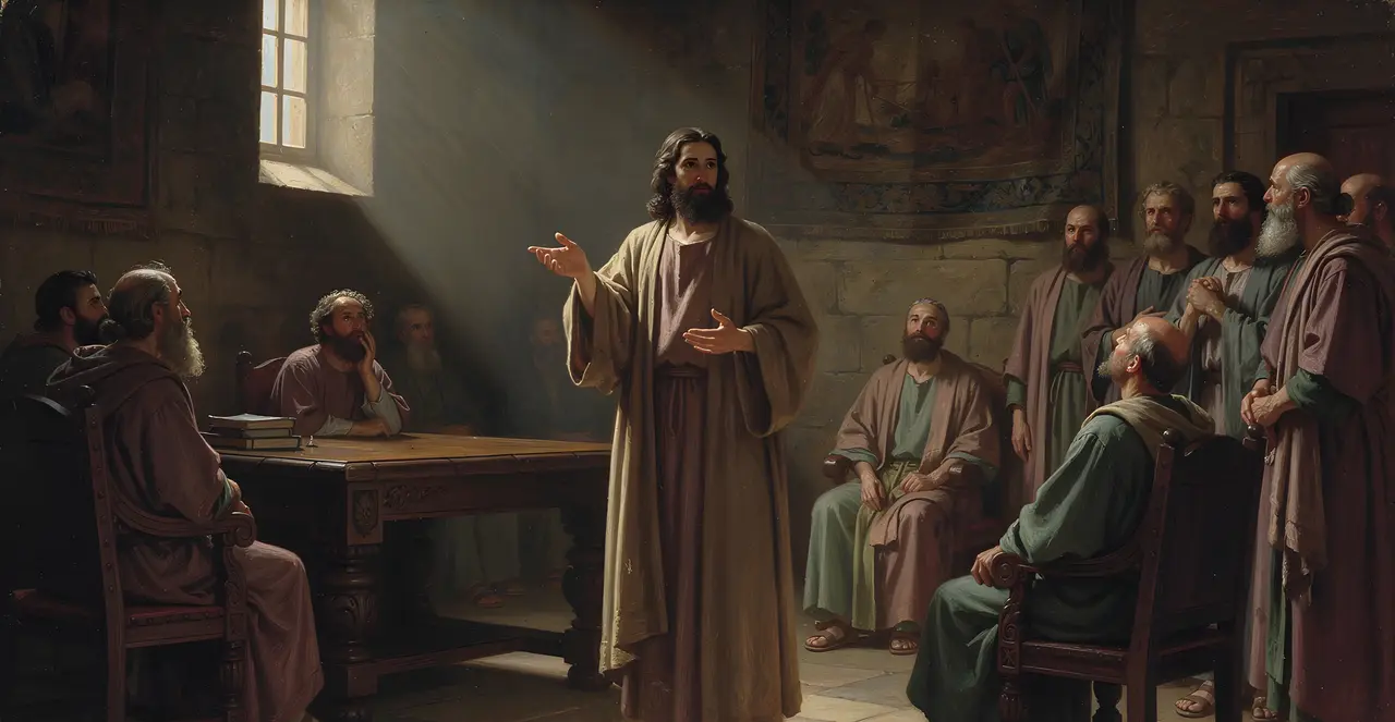 Acts 15:7-10 — Acts, oil painting · TruthPrints