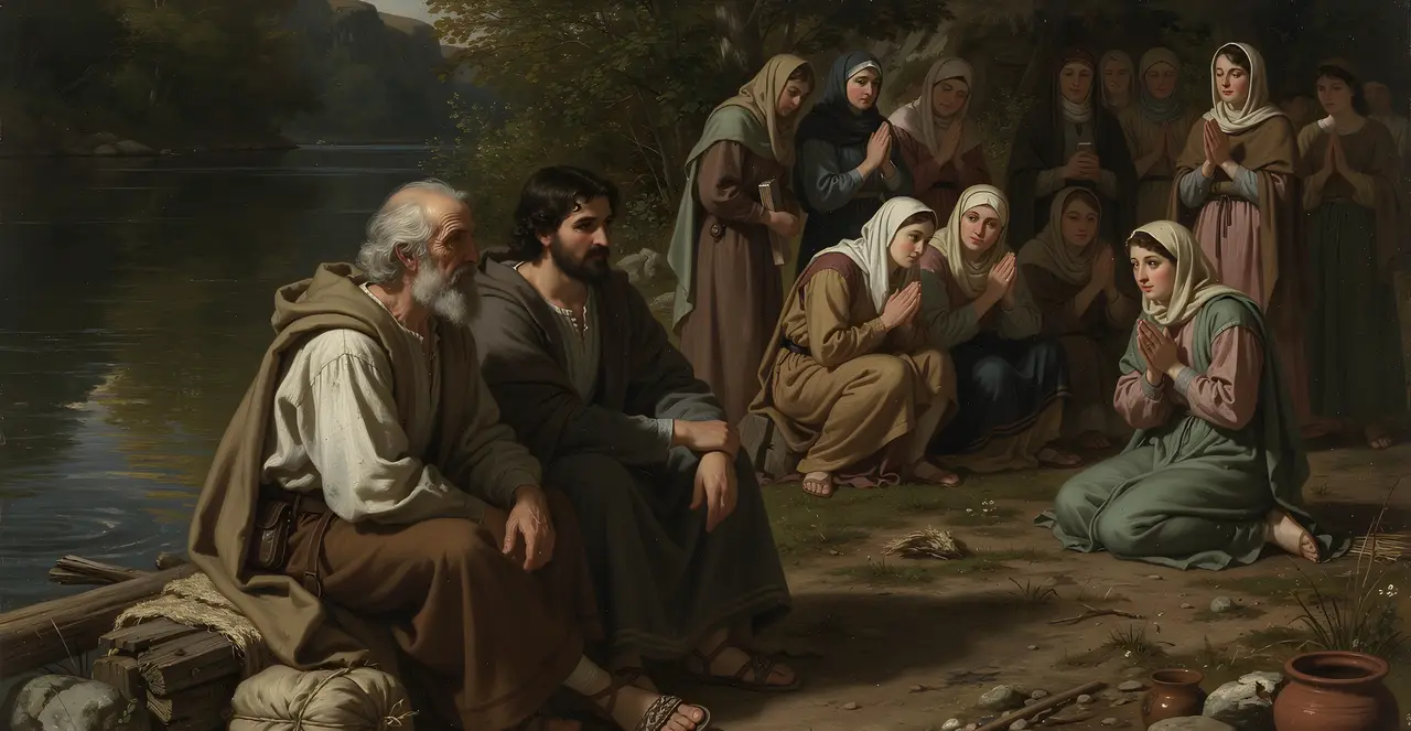 Apostelgeschichte 16,10-13 — Apostelgeschichte, Ölgemälde · TruthPrints