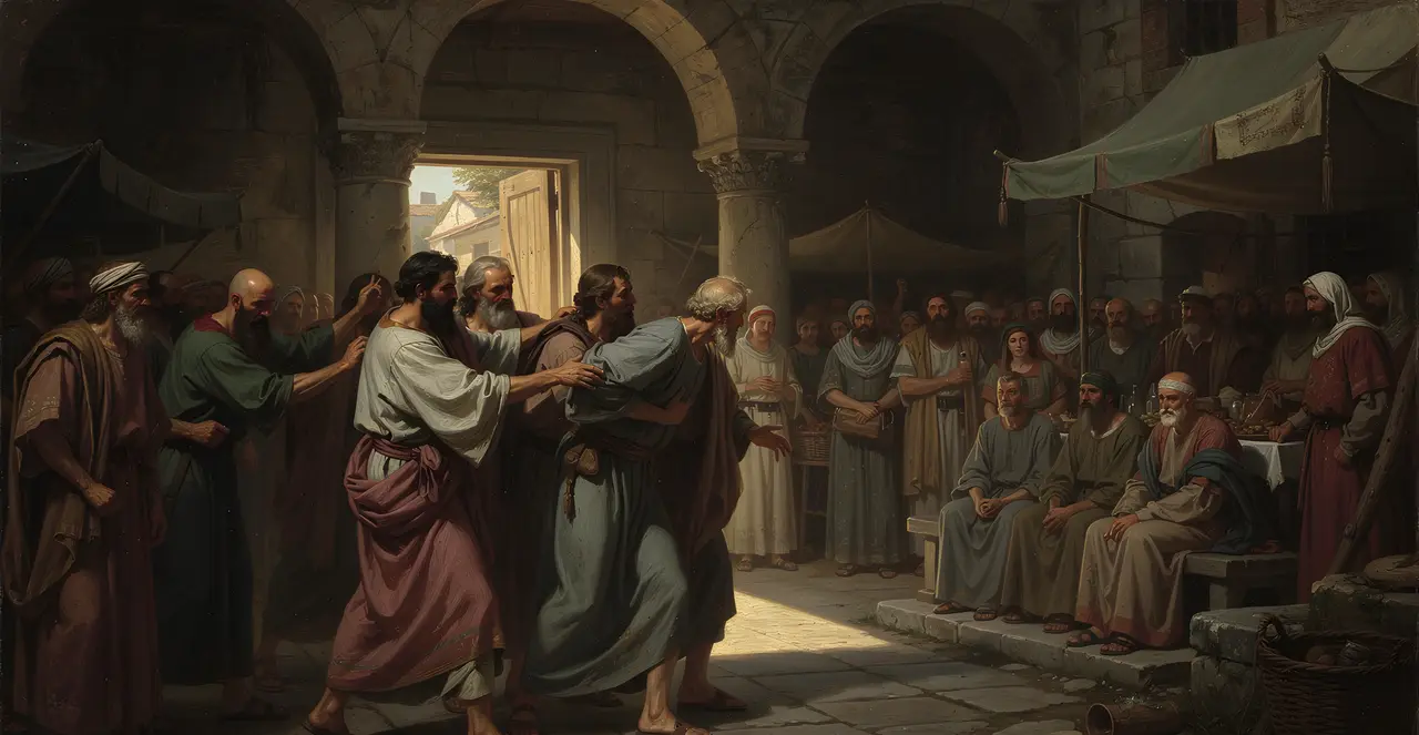 Apostelgeschichte 16,17-20 — Apostelgeschichte, Ölgemälde · TruthPrints