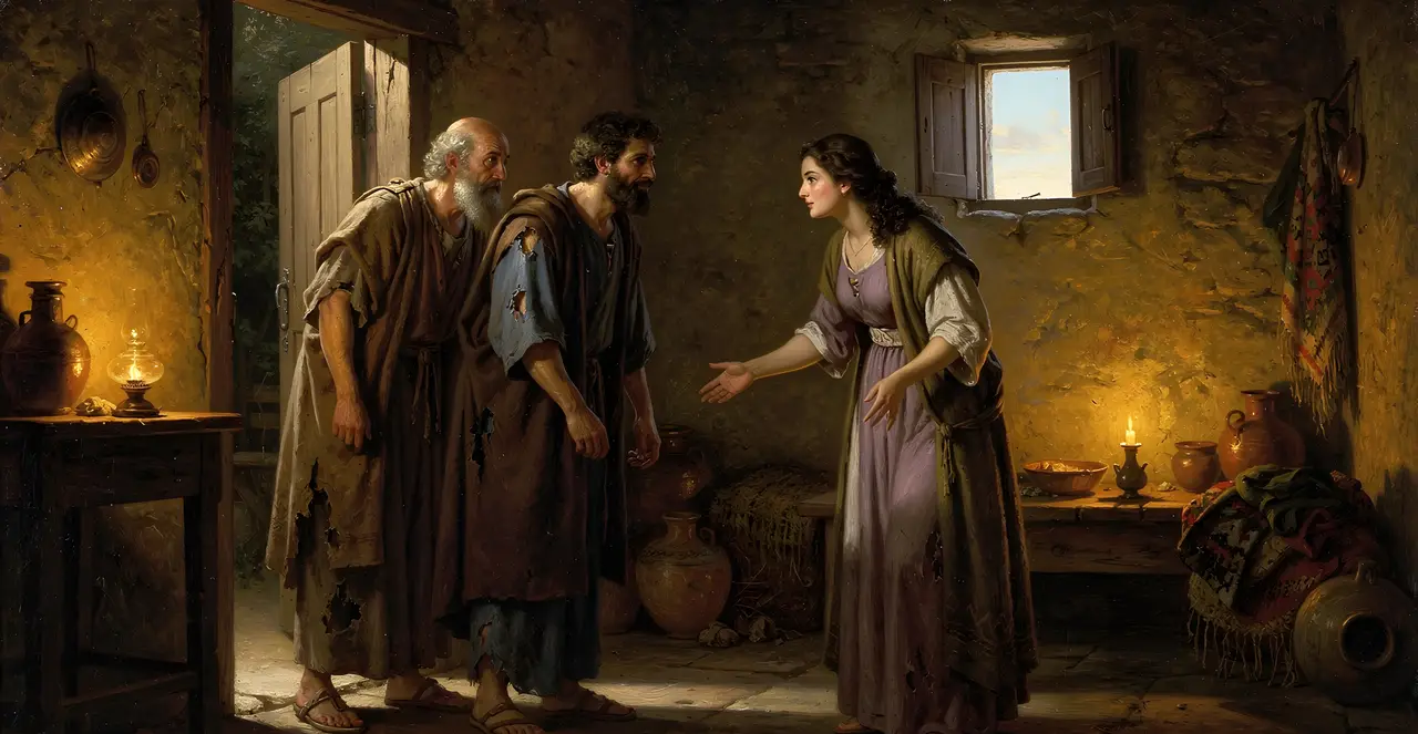 Acts 16:40 — Acts, oil painting · TruthPrints