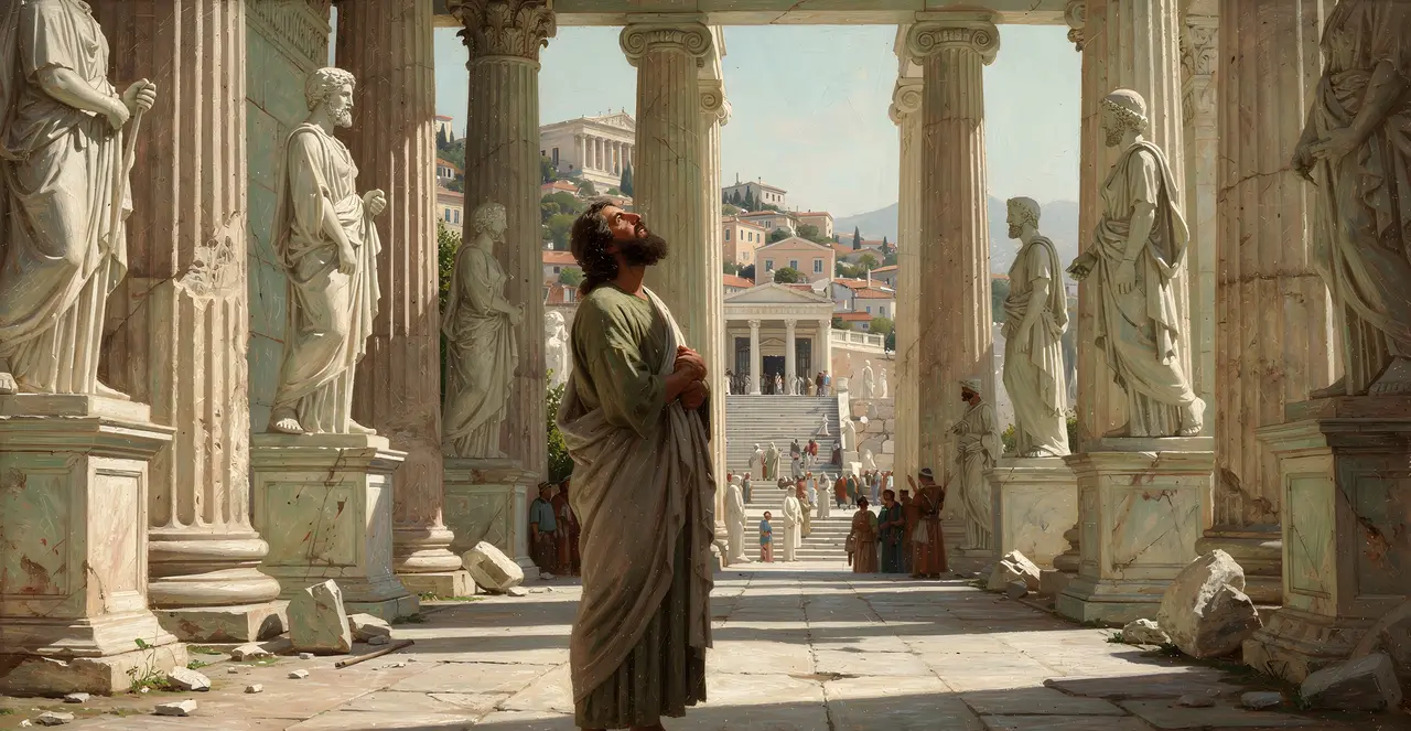 Acts 17:14-17 — Acts, oil painting · TruthPrints