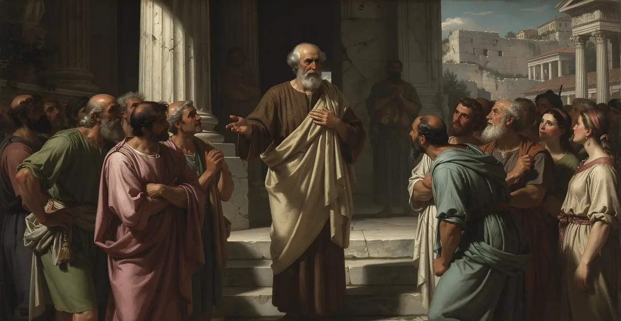 Apostelgeschichte 17,30-34 — Apostelgeschichte, Ölgemälde · TruthPrints