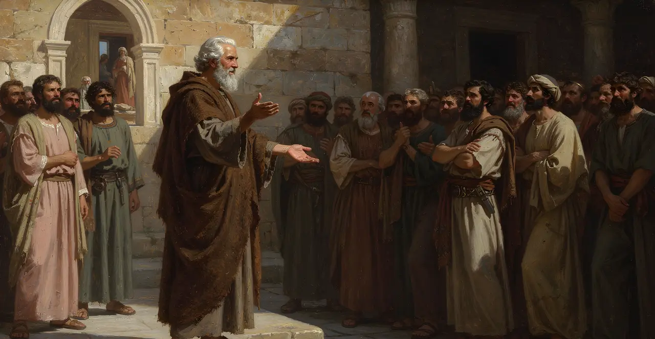 Acts 18:6-9 — Acts, oil painting · TruthPrints