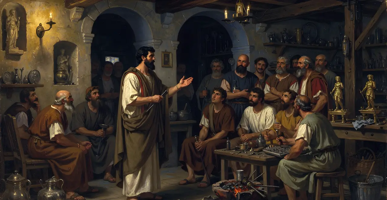 Acts 19:25-27 — Acts, oil painting · TruthPrints
