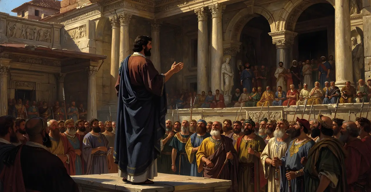 Apostelgeschichte 19,36-39 — Apostelgeschichte, Ölgemälde · TruthPrints