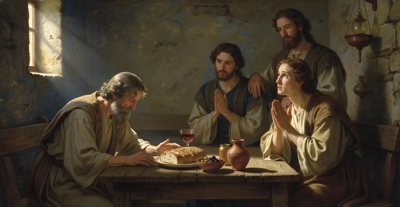Acts 2:42-47 — Acts, oil painting · TruthPrints
