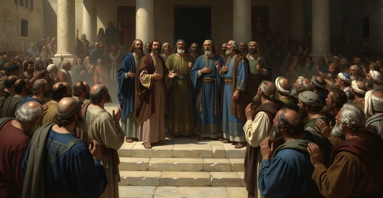 Acts 2:6-12 — Acts, oil painting · TruthPrints