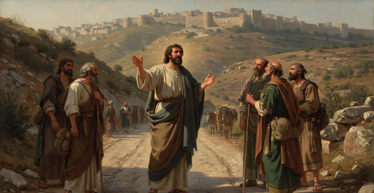 Acts 21:13-17 — Acts, oil painting · TruthPrints