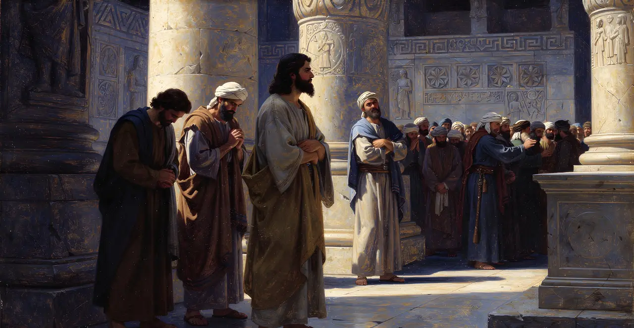 Acts 21:25-27 — Acts, oil painting · TruthPrints