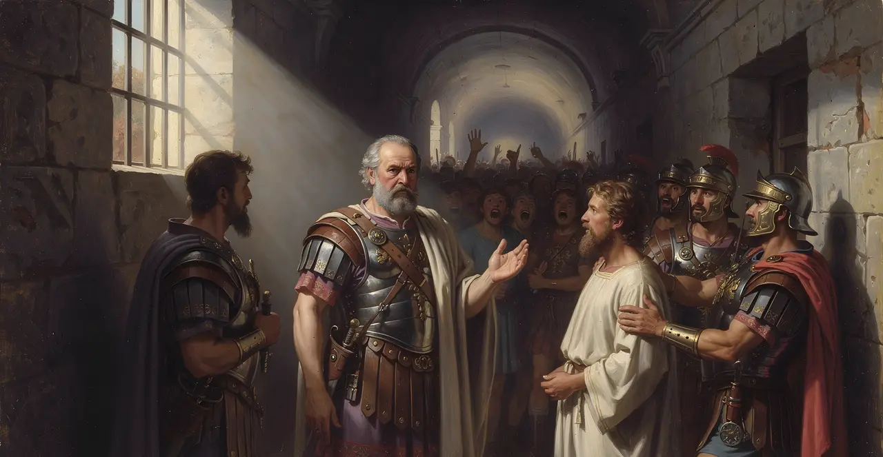 Acts 21:36-39 — Acts, oil painting · TruthPrints