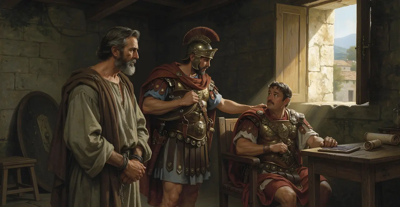 Acts 22:26-29 — Acts, oil painting · TruthPrints