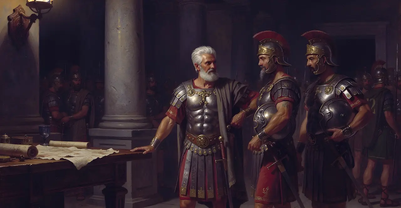 Acts 23:23-27 — Acts, oil painting · TruthPrints