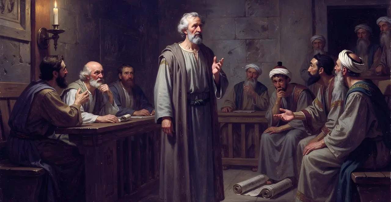 Acts 23:6-8 — Acts, oil painting · TruthPrints