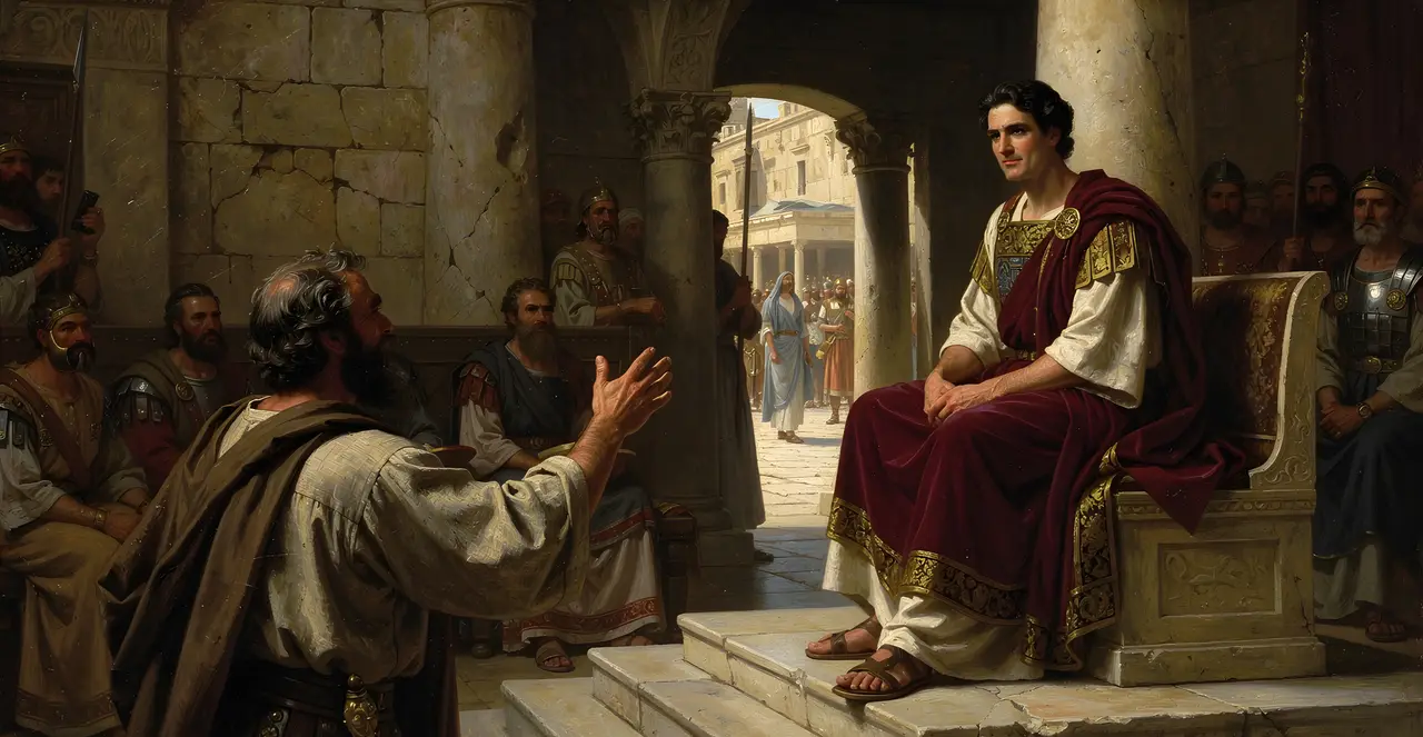 Apostelgeschichte 24,10-13 — Apostelgeschichte, Ölgemälde · TruthPrints
