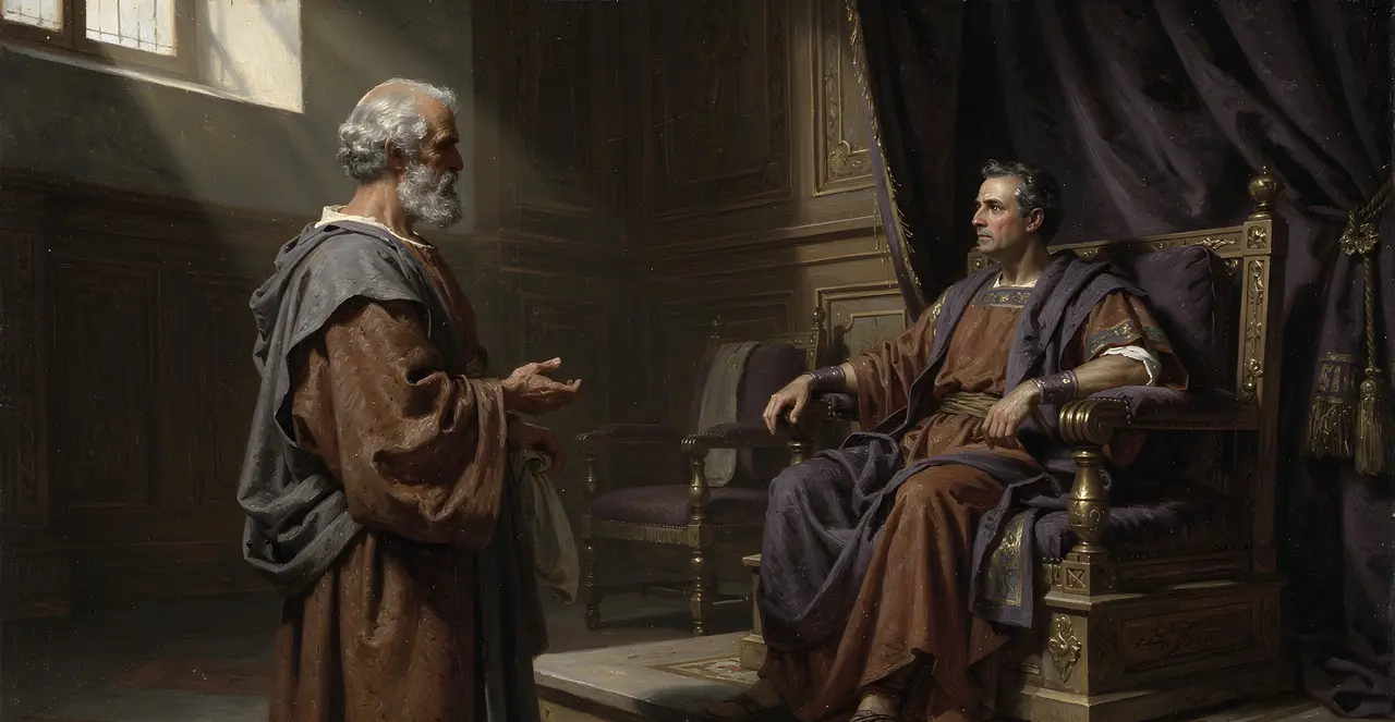 Acts 24:20-23 — Acts, oil painting · TruthPrints