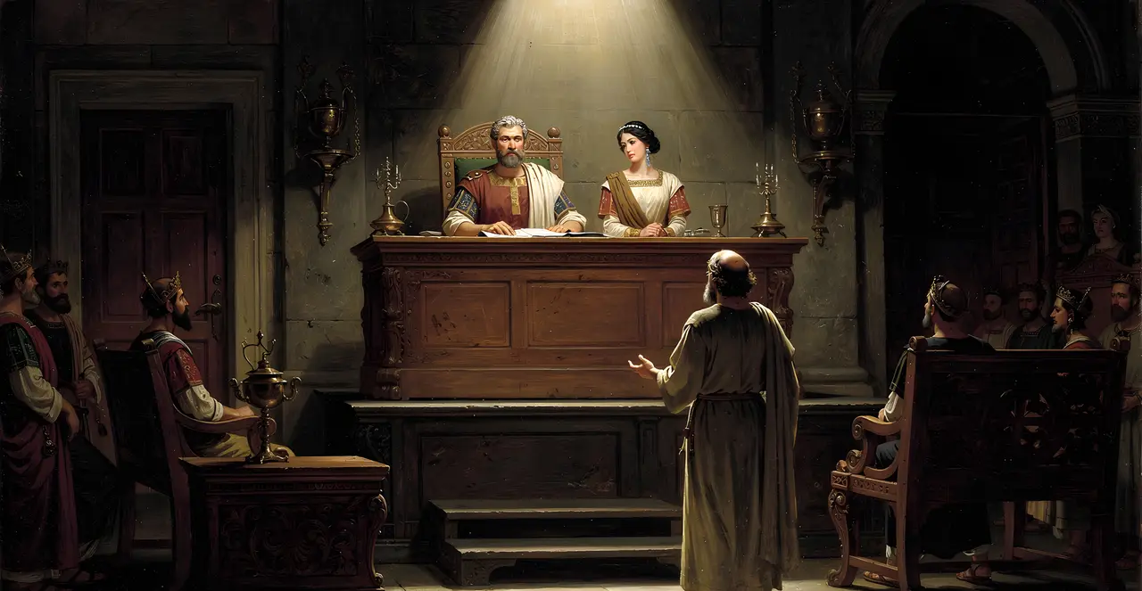 Acts 24:24-26 — Acts, oil painting · TruthPrints