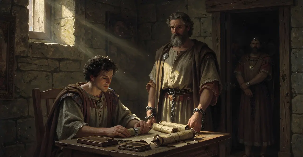 Acts 24:27 — Acts, oil painting · TruthPrints