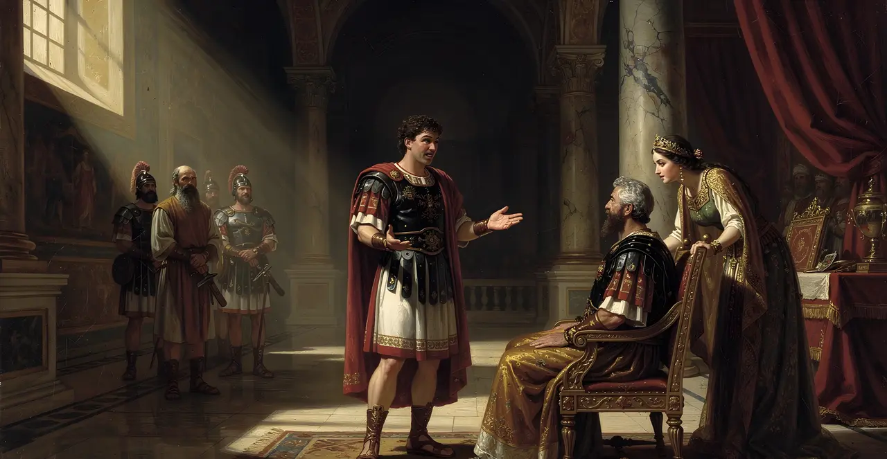 Acts 25:12-15 — Acts, oil painting · TruthPrints