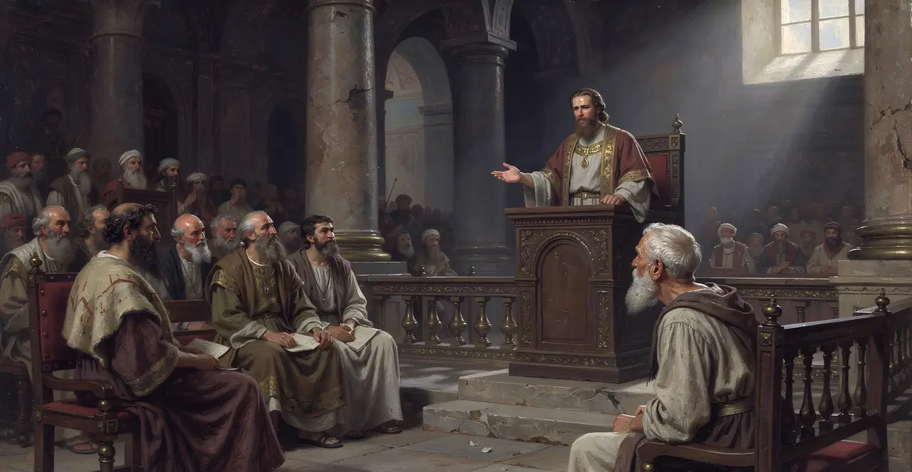 Apostelgeschichte 25,16-19 — Apostelgeschichte, Ölgemälde · TruthPrints