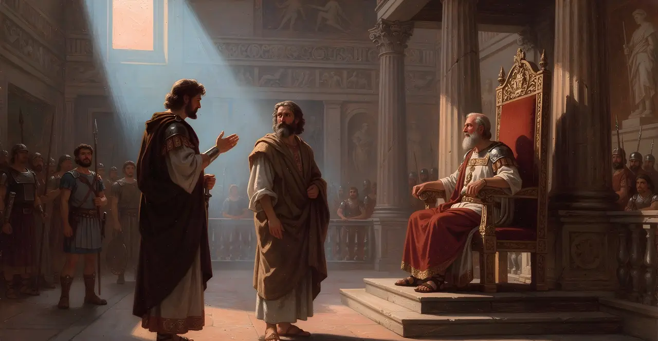Apostelgeschichte 25,26-27 — Apostelgeschichte, Ölgemälde · TruthPrints