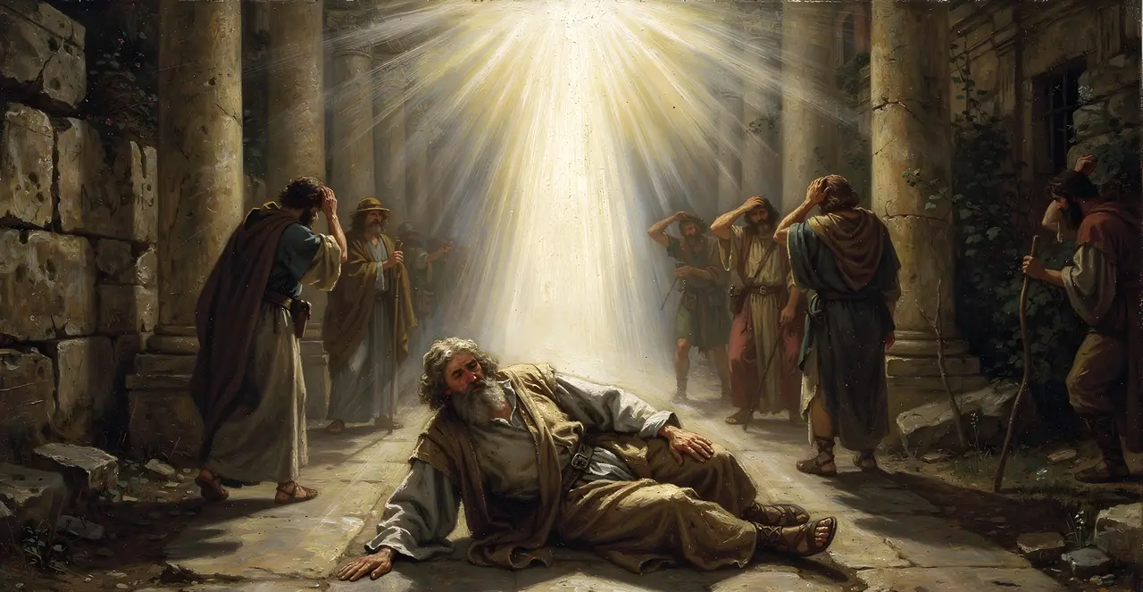 Acts 26:10-13 — Acts, oil painting · TruthPrints