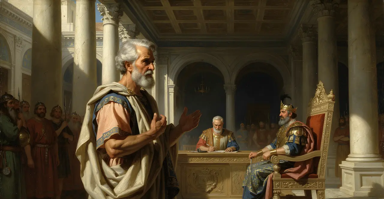 Acts 26:22-25 — Acts, oil painting · TruthPrints