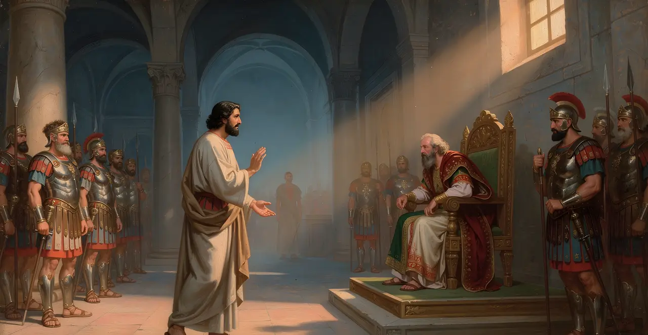 Acts 26:5-9 — Acts, oil painting · TruthPrints