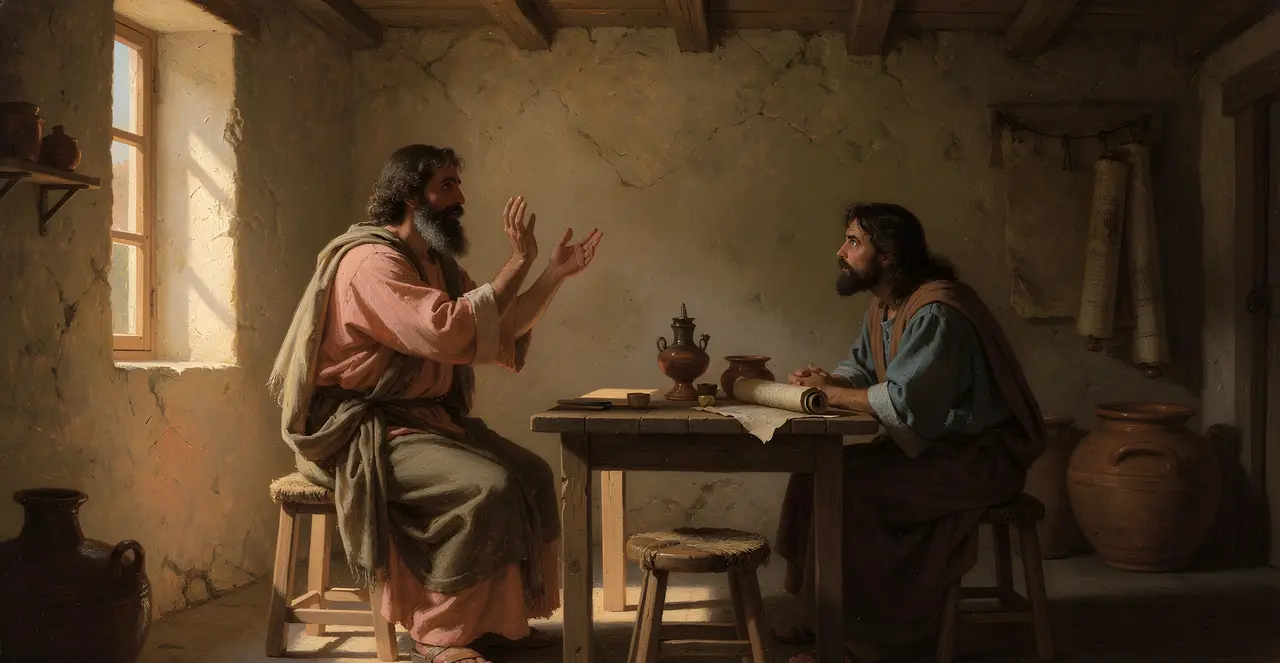 Acts 28:23-26 — Acts, oil painting · TruthPrints