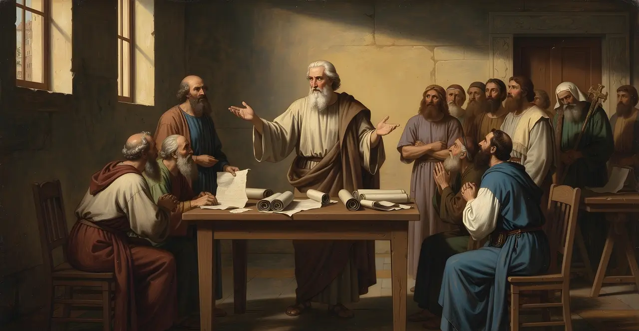 Acts 28:27-30 — Acts, oil painting · TruthPrints