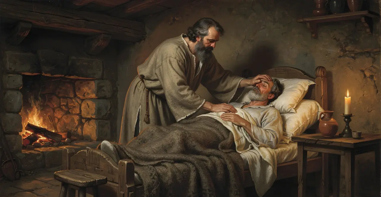 Acts 28:5-8 — Acts, oil painting · TruthPrints