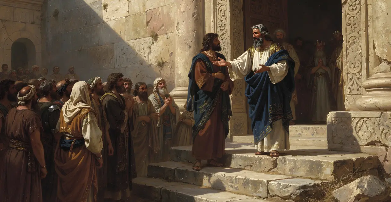 Acts 3:17-21 — Acts, oil painting · TruthPrints