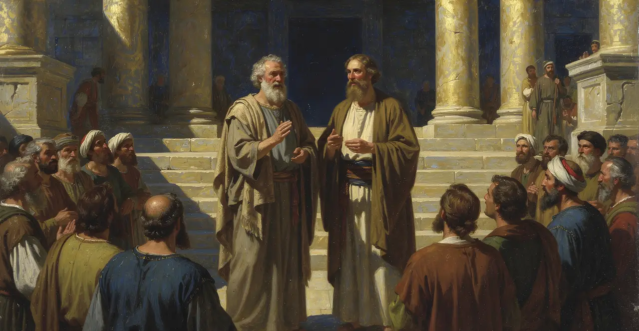 Acts 3:25-26 — Acts, oil painting · TruthPrints