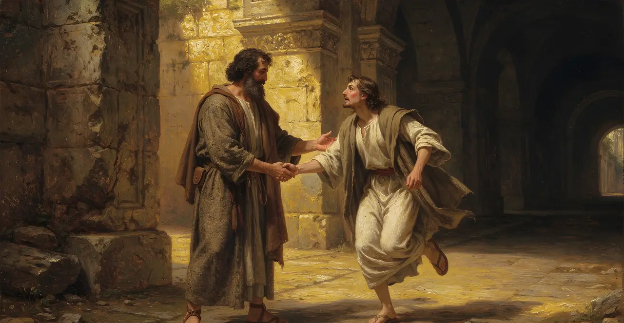 Acts 3:6-9 — Acts, oil painting · TruthPrints