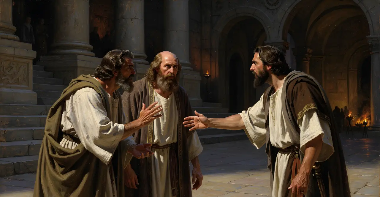 Acts 4:1-6 — Acts, oil painting · TruthPrints