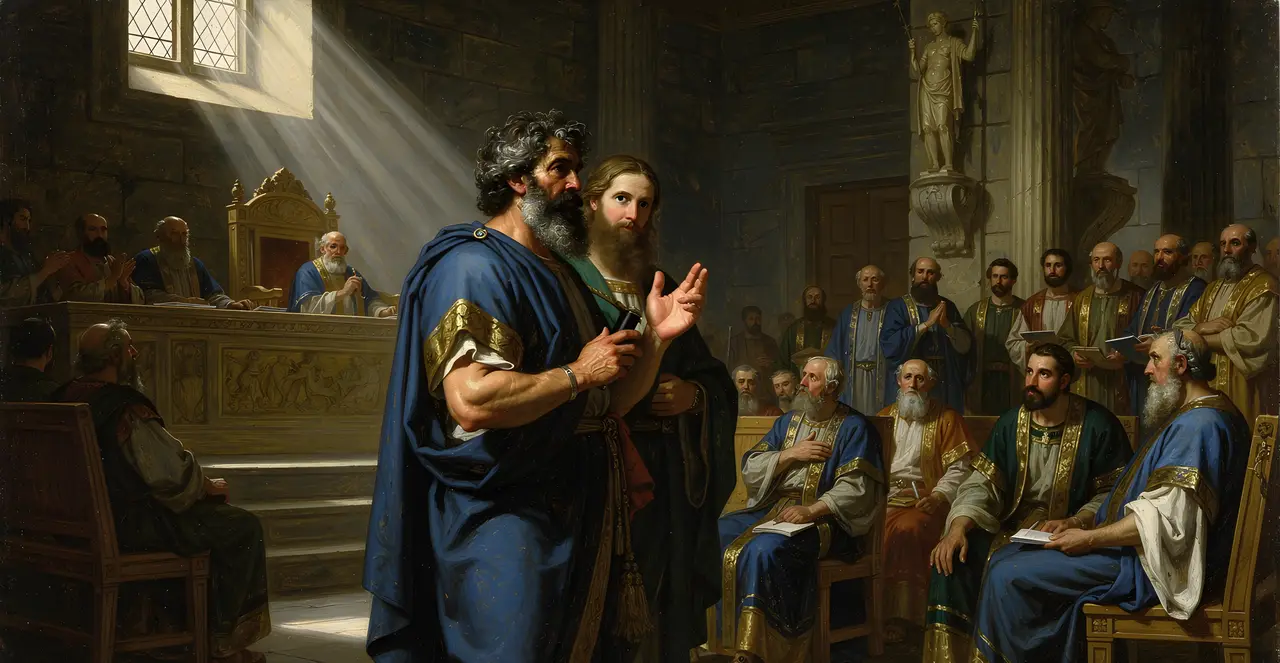 Acts 4:11-15 — Acts, oil painting · TruthPrints