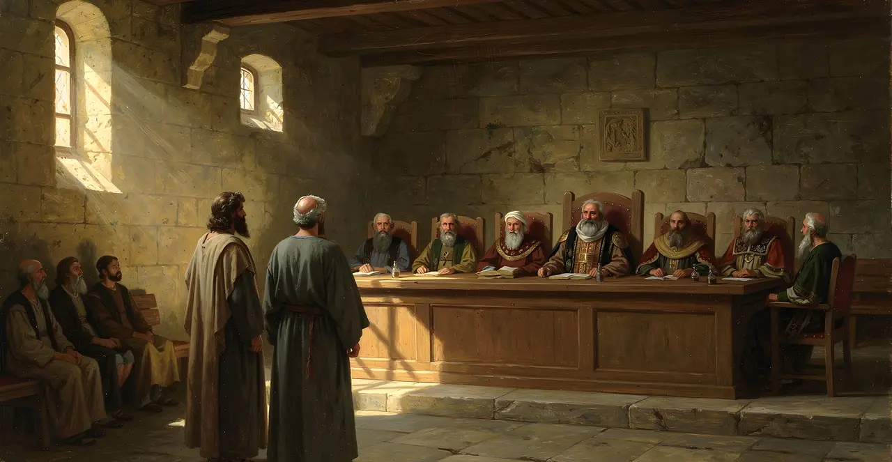 Acts 4:16-19 — Acts, oil painting · TruthPrints